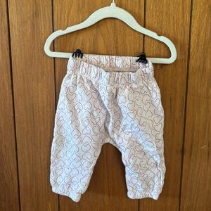 Nordstrom Heart Pattern Baby Pants